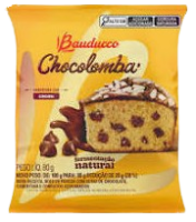 imagem de BOLO BAUDUCCO MINI CHOOCOLOMBA  GOTAS 80G
