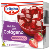 imagem de GELATINA C COLAGENO OETKER 15GR MORANGO