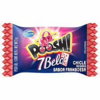 imagem de CHICLETE POOSH 7 BELO FRAMBOESA 5G