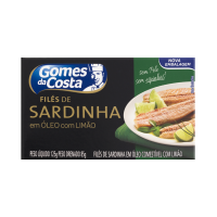 imagem de FILE SARDINHA GOMES DA COSTA LIMAO 125G