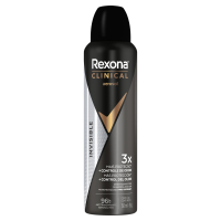 imagem de DESOD AERO REXONA 150ML CLINICAL MEN INVISIBLE