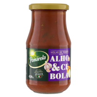 imagem de MOLHO TOMATE POMAROLA CEBOLA ALHO 420G