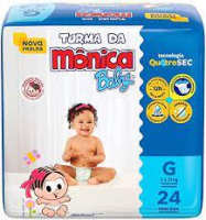 imagem de FRALDA MONICA BABY JUMBO G 24UN