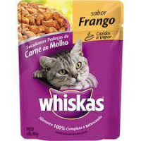 imagem de RACAO GATO WHISKAS ADULTO FRANGO 85G