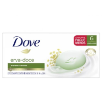 imagem de SAB DOVE 90G ERVA DOCE/CAMOMILA