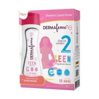imagem de SAB LIQU  INTI KIT DERMAFEME 2 UN 200 ML TUT FRU