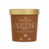 imagem de SORVETE BACIO GELATO 490ML CIOCCOLATO BELGA