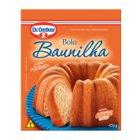 imagem de MIST BOLO DR.OETKER SABOR BAUNILHA 450G GT SC CHA 450