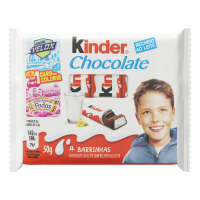 imagem de KINDER  CHOCOLATE BARRA 50G