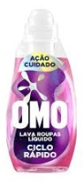 imagem de LAVA ROUPA LIQ OMO ACAO CUIDADO 750ML