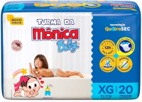 imagem de FRALDA MONICA BABY JUMBO XG  20UN