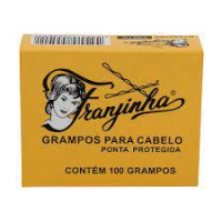 imagem de GRAMPO FRANJINHA PRETO N 5