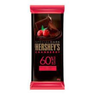 imagem de CHOC HERSHEYS BARRA  DARK CRANBERRY 60% 85G