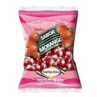 imagem de BALA SANTA RITA 500G MORANGO