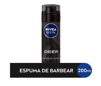 imagem de ESP P BARBA  NIVEA  FOR MEN DEEP BLACK 200ML