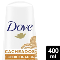 imagem de COND DOVE 400ML CACHEADO TEXTURAS REAIS
