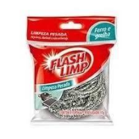 imagem de ESPONJA FLASH LIMP ACO PESADA 1UN