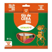 imagem de GIZ CERA 12 CORES GROSSO BIG