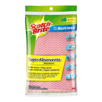 imagem de PANO MULTI ROSA PACK 58X33CM