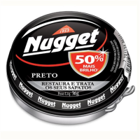 imagem de POLID CALCADOS PASTA NUGGET PRETO 36G