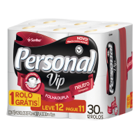 imagem de PAPEL HIG PERSONAL F D VIP NEUTRO L12 P11X30M