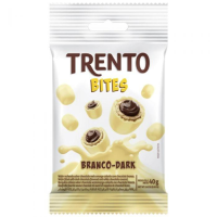 imagem de CHOC TRENTO BITES BRANCO DARK 40G