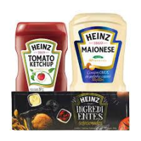 imagem de KIT HEINZ KETCHUP 397G + MAONESE 390G