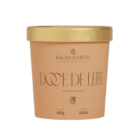 imagem de SORVETE BACIO GELATO 490ML DOCE DE LEITE