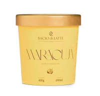 imagem de SORVETE BACIO GELATO 490ML CR.MARACUJA