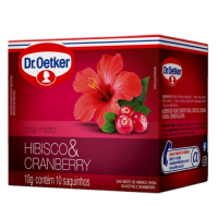 imagem de CHA DR.OETKER HIBISCO CRANBERRY 10G C10