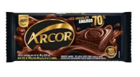 imagem de CHOC ARCOR BARRA AMARGO INSPIRATION  70% 80G