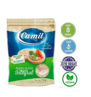 imagem de BISCOITO CAMIL ARROZ INTEGRAL 150G