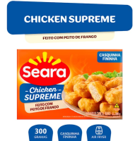 imagem de EMPANADO DE FRANGO  CHICKEN SUPREME SEARA 300G