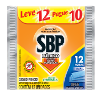 imagem de INSET PASTILHA SBP CITRONELLA REFIL LV12 PG10