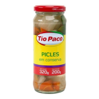 imagem de PICLES TIO PACO CONSERVA 200G