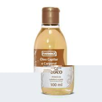 imagem de OLEO CAP E CORPORAL FARMAX COCO 100ML