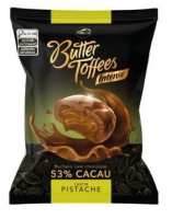 imagem de BALA BUT TOFFEES INTENSE  53%  PISTACHE 90G