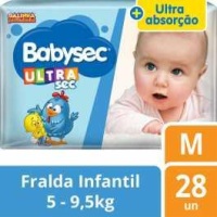 imagem de FRALDA DESC BABYSEC JUMBO ULTRA SEC M C 28