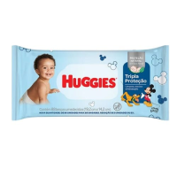 imagem de LENCOS UMED HUGGIES TRIPLA PROTECAO 88UN