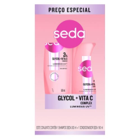 imagem de KIT SH SEDA LUMINOUS UV 300ML+COND 190ML