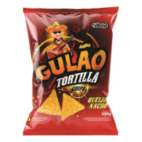 imagem de GULAO TORTILLA QUEIJO NACHO 100G