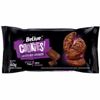 imagem de COOKIE BELIVE Z ACU/GLUT/ LAC 80G DOUBLE CHOCO