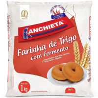 imagem de FARINHA TRIGO ANCHIETA C  FERMENTO 1KG