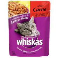 imagem de RACAO GATO WHISKAS ADULTO CARNE 85G