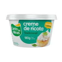 imagem de CREME DE RICOTA CANTO DE MINAS 180G TRAD