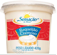 imagem de REQUEIJAO CREMOSO SENSACAO DE MINAS 420G