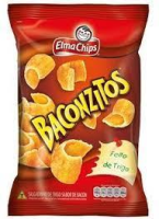 imagem de SALGADINHO DE TRIGO BACONKITOS 50G