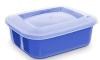 imagem de POTE HERM QUAD 1040ML M 820 STN