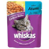 imagem de RACAO GATO WHISKAS ADULTO ATUM SC 85G