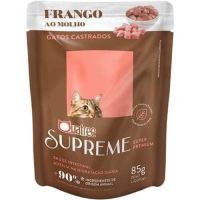 imagem de RACAO GATO UMID. QUATREE 85G SCH AD. FRANGO CAST.